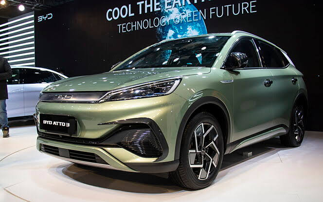 BYD Atto 3 full electric vehicle in South Africa