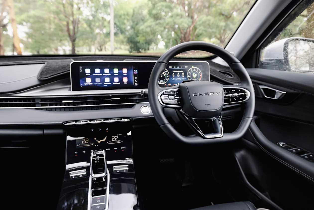 2025 Chery Tiggo 4 Pro interior with questionable 'luxury'