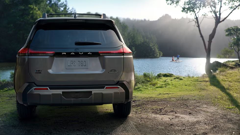 2026 Toyota RAV4 Rear View