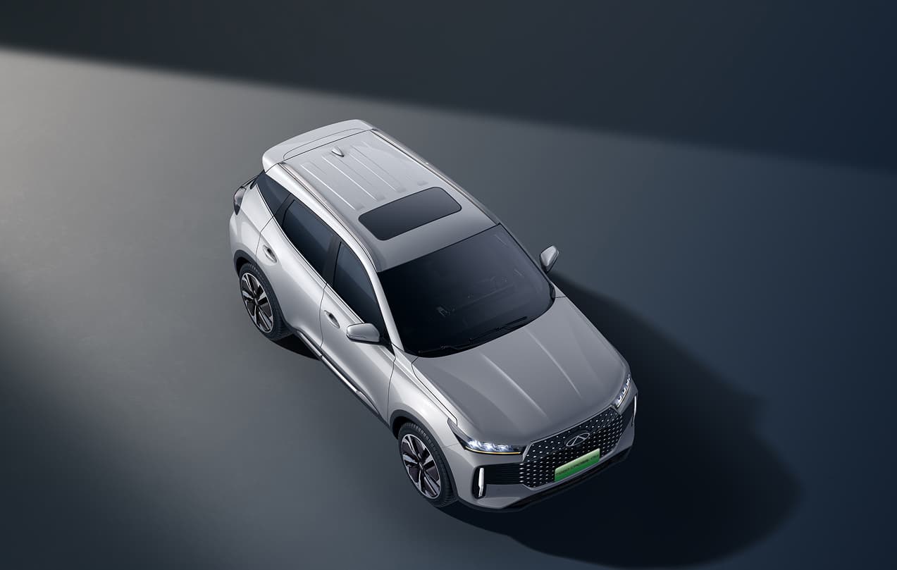 2025 Chery Tiggo Cross CSH Top View