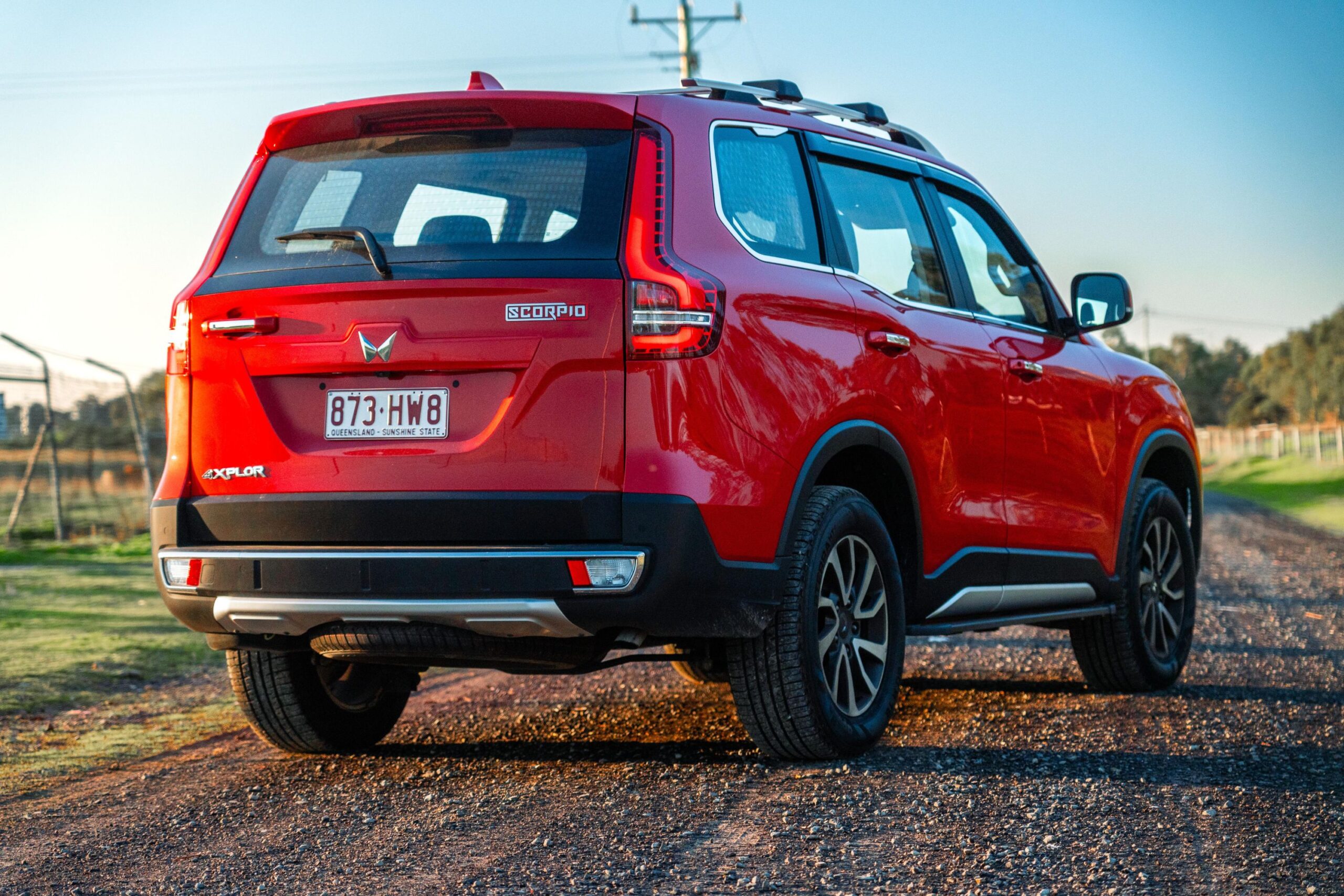 2025 Mahindra Scorpio-N Rear View