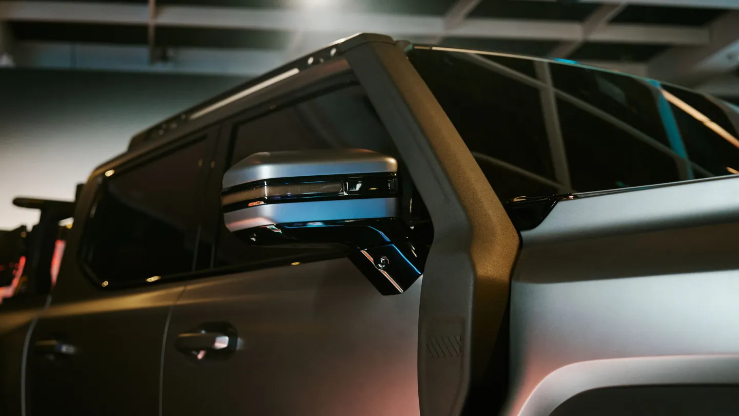 Chery KP31 with snorkel and off-road tyres